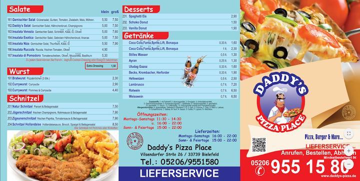 Daddy's Pizza Place